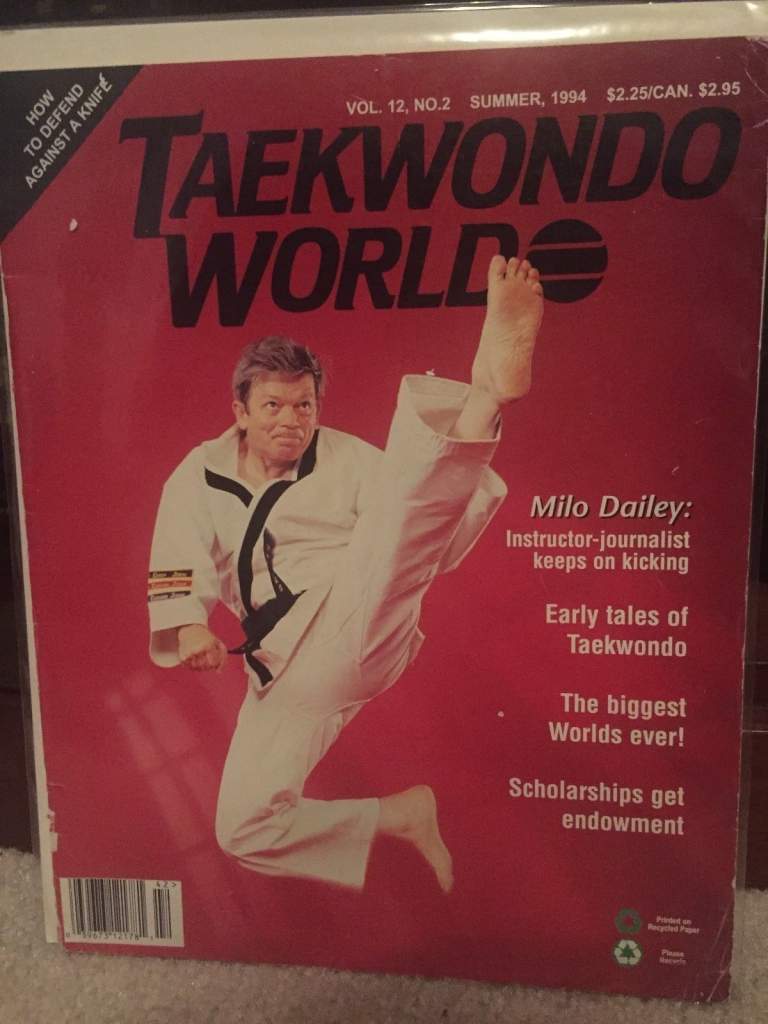 Summer 1994 Tae Kwon Do World